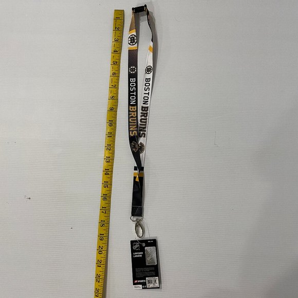 🏒3/$15🏒 Boston Bruins JF Sports NHL Breakaway Lanyard 17" - NEW - Picture 2 of 5